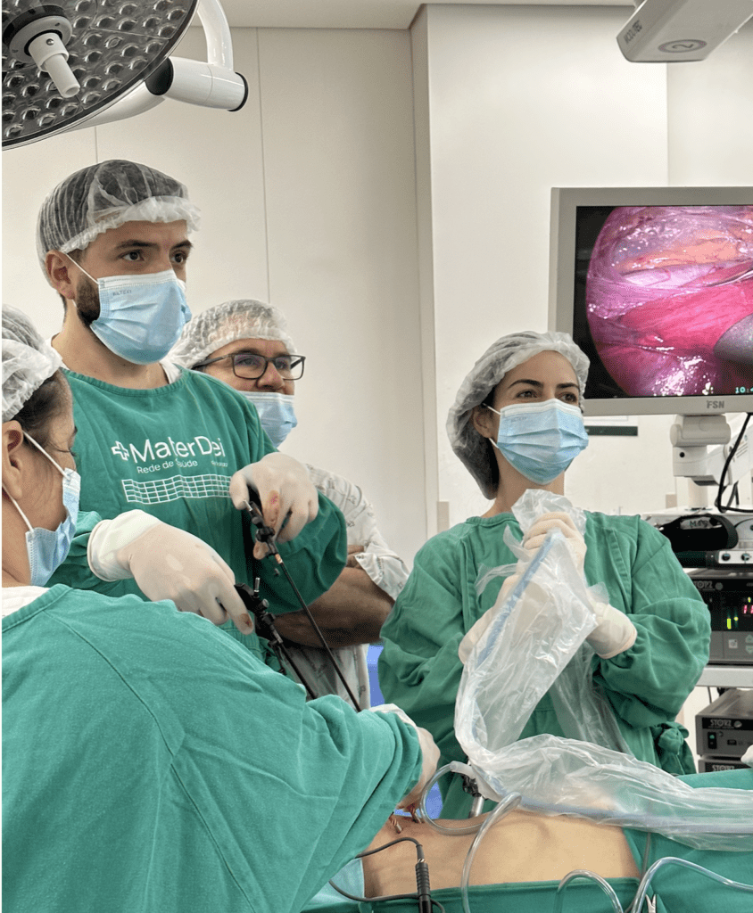 Simpatectomia por video Lombar